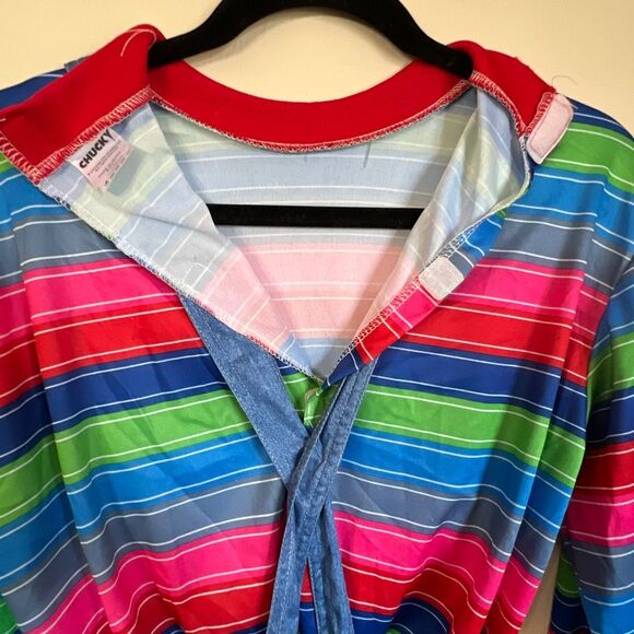 CHUCKY Costume Size Teen One Piece Spirit Halloween Child’s Play Horror Movie - Picture 9 of 9